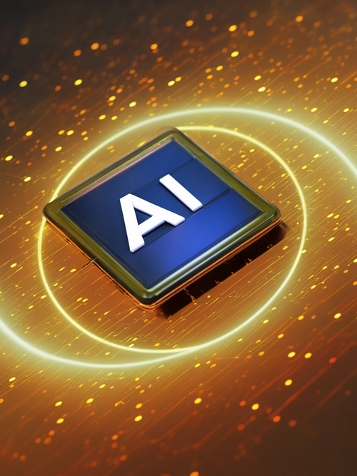 AI Technology Icon FREE Stock Photo, AI,  technology,  innovation picture
