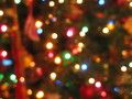Colorful Christmas Lights Decorations FREE Stock Photo, ornaments, celebration, ribbon picture