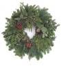 Evergreen Christmas Wreath FREE Stock Photo, wreath,  christmas,  decoration picture