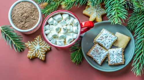 Cozy Christmas Treats FREE Stock Photo, treats, christmas, wallpaper picture
