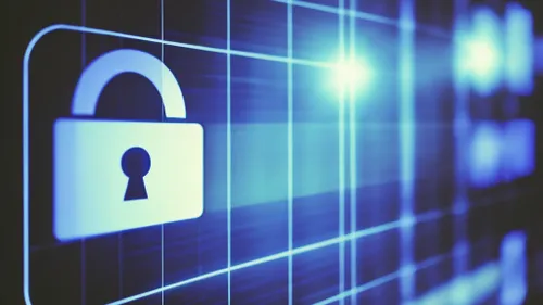 Digital Security Lock FREE Stock Photo, data science, access, confidential picture