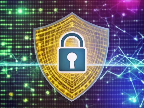 Digital Security Shield FREE Stock Photo, cloud security, digital lock, online safety picture