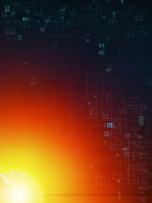 Digital Sunrise Background FREE Stock Photo, patterns, abstract, blue abstract background picture