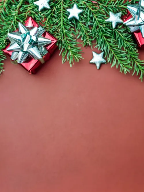 Festive Christmas Delight FREE Stock Photo, stars background, celebration, christmas picture