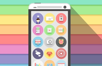 Flat Icon Set FREE Stock Icon, icon, set, matijasundalic.com tags:flat picture