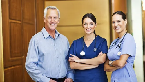 Healthcare Team Portrait FREE Stock Photo, healthcare,  team,  professionals picture