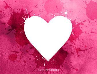 Heart Swirl Stained Love FREE Stock Clipart, happy valentines day, magenta, concept picture
