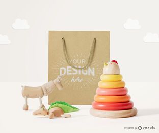 Free Kids play bag toy mockup composition stock image to download Kids play bag toy mockup composition FREE Stock Psd, mockup, shopping-bag, bag picture