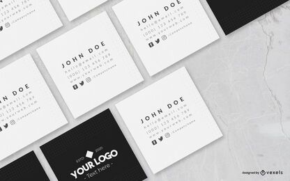 Free Square card mockup comp stock image to download Square card mockup comp FREE Stock Psd, mockup, business-card, business picture