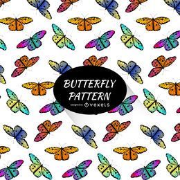 Vibrant butterfly design pattern FREE Stock Vector, insect, patterns, spring picture