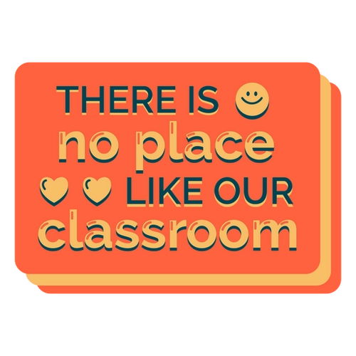 Classroom Badge PNG for Teachers