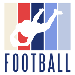 Free Football Player Emblem PNG Design stock image to download Football Player Emblem PNG Design FREE Stock Vector, football, badge, sport picture