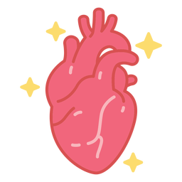Shiny Heart Organ Vector Design FREE Stock Clipart, heart, hearts, organ picture