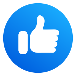 "Social Circle Like Hand" FREE Stock Psd, like, icon, flat picture